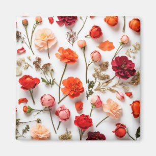Íman Colheita de flores da primavera