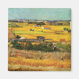 Íman Colheita no La Crau - Van Gogh