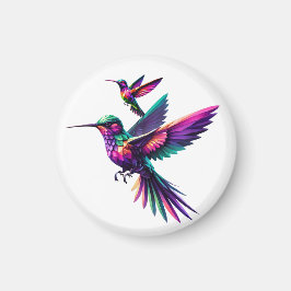 Íman Colibrí prisma multicolor