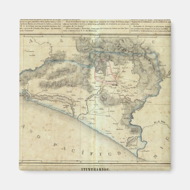 Íman Colima, México (Frente)