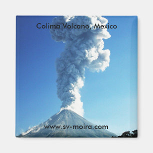 Íman Colima Volcano, Jalisco, México