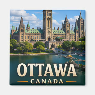 Íman Colina do Parlamento de Ottawa e Patrimônio Canade