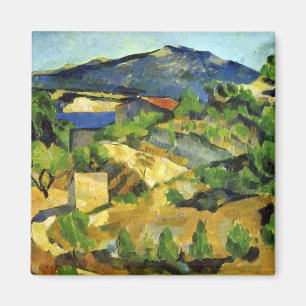 Íman Colinas da Provença Francesa - Paul Cezanne - c18