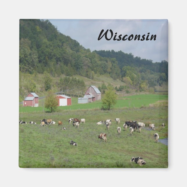 Íman Colinas de Wisconsin (Frente)