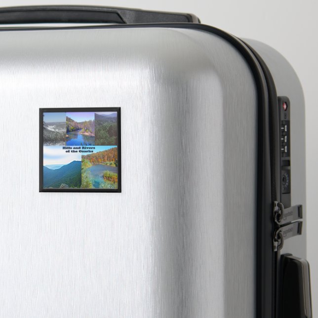 Íman Colinas e rios das Ozarks (In Situ (Luggage))
