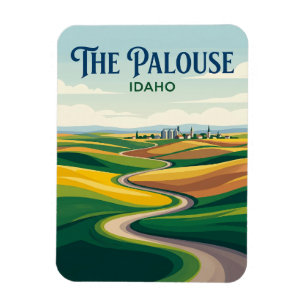 Íman Colinas Onduladas de Palouse Idaho