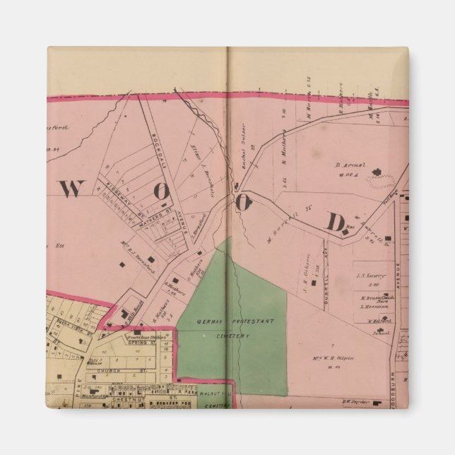 Íman Colinas Walnut, Ohio (Frente)