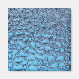 Íman Colírio suave em vidro azul