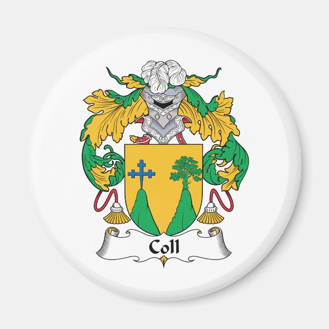Íman Coll Family Crest (Frente)