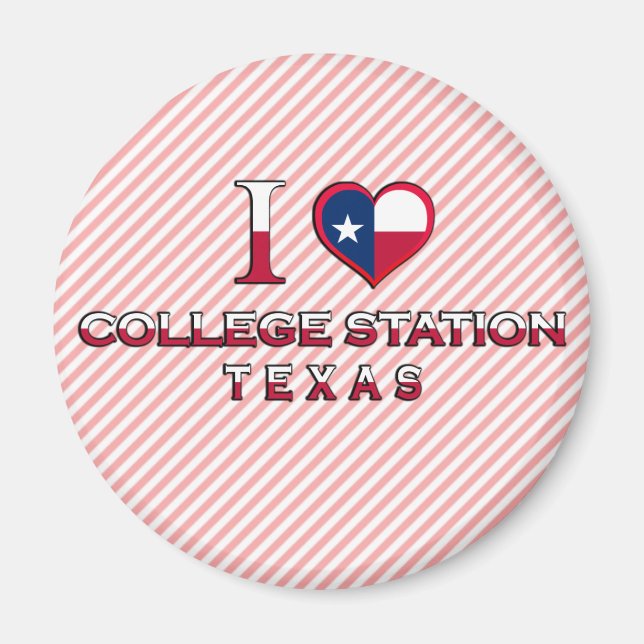 Íman College Station, Texas (Frente)