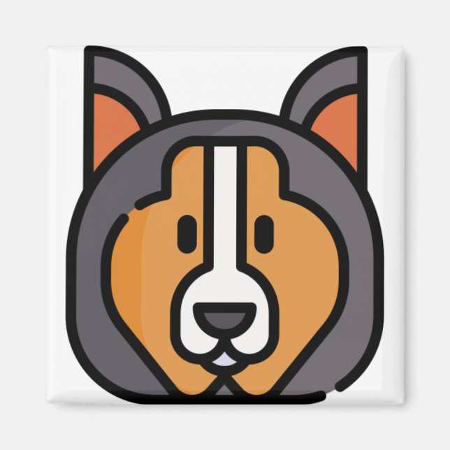 Íman Collie (Frente)