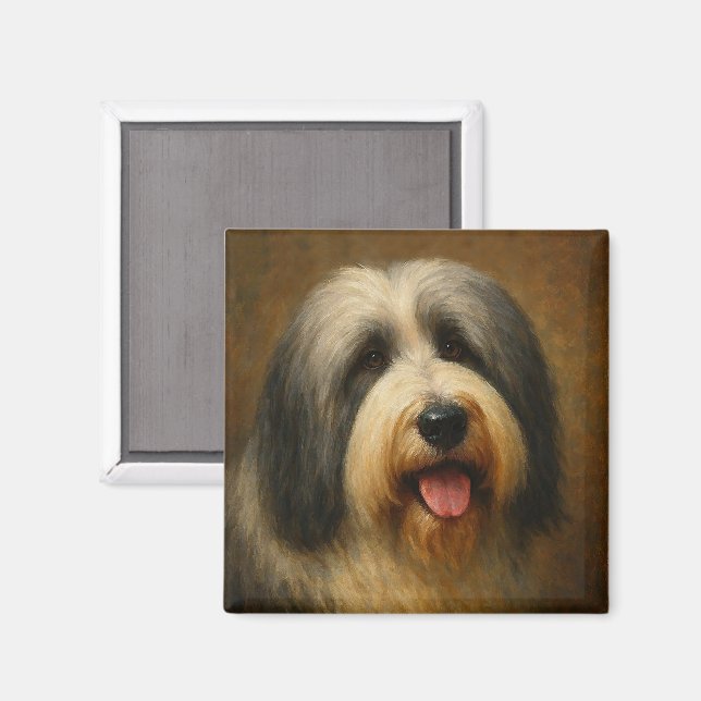 Íman Collie Barbudo (Front/Back)
