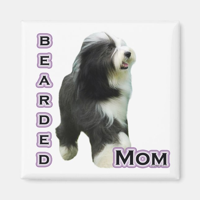 Íman Collie Mãe 4 - Magnet (Frente)