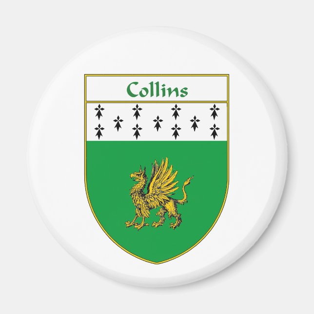 Íman Collins Casaco de Braços/Proteção Familiar (Frente)