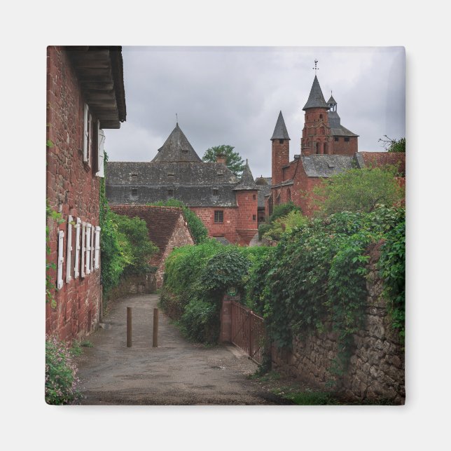Íman Collonges-la-Rouge, o ímã vermelho da aldeia (Frente)