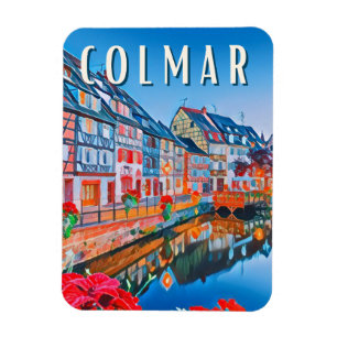 Íman Colmar Photo Vintage
