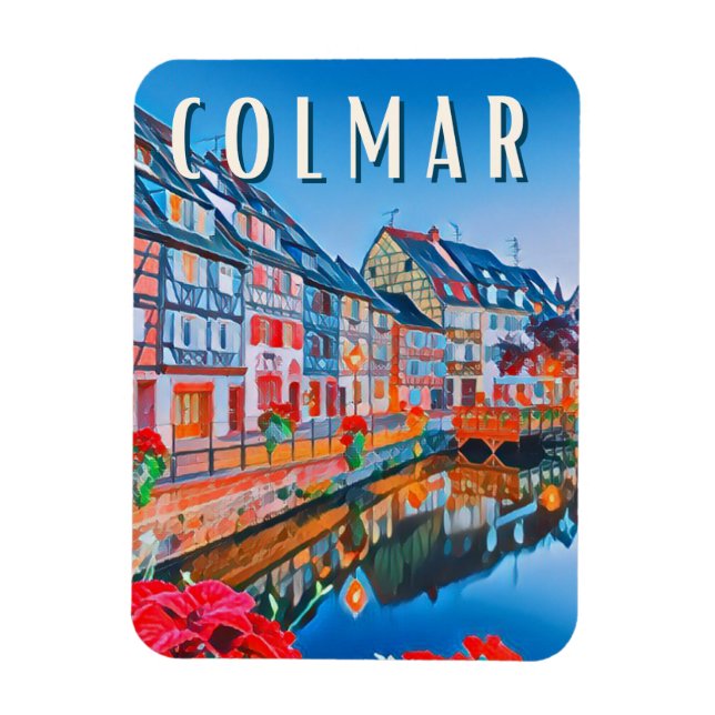 Íman Colmar Photo Vintage (Vertical)