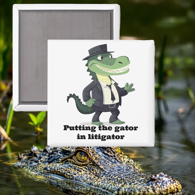 Íman Colocando o Gator no Litigador (Criador carregado)