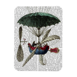 Íman Colocar Balão De Ar Quente Du Louvre