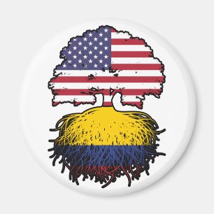 Íman Colômbia: América do Norte Colombiana - Bandeira d