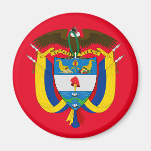 Íman colombia emblem magnet
