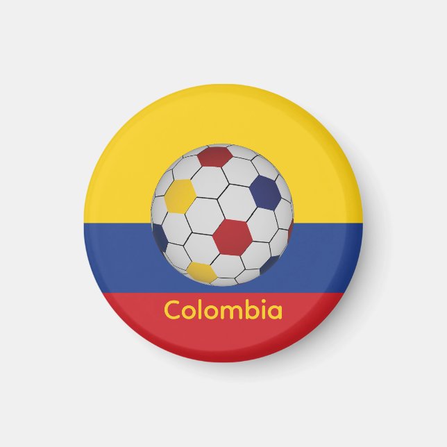 Íman Colombia Soccer (Frente)