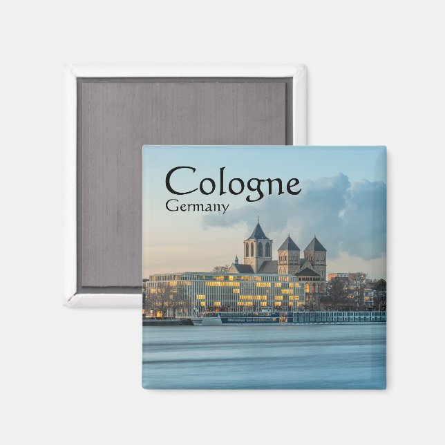 Íman Colônia Alemanha (Front/Back)