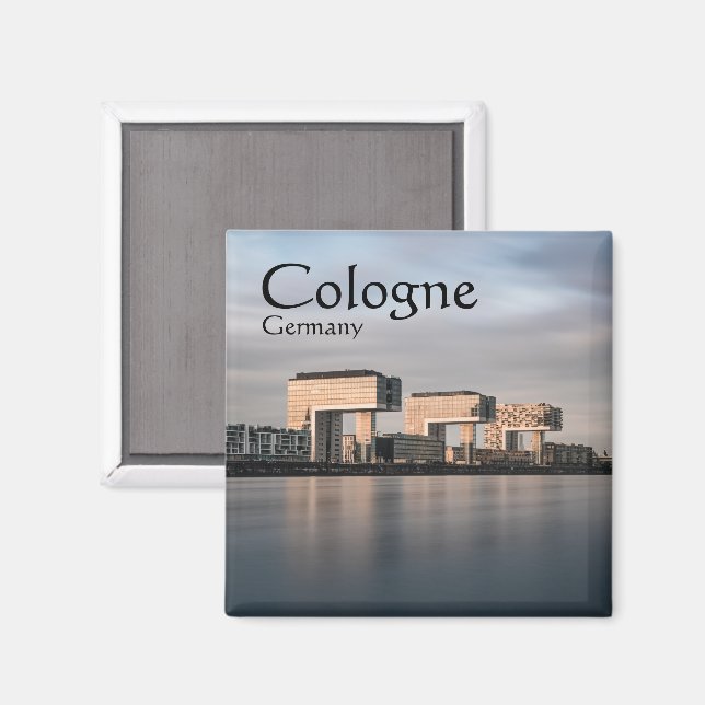 Íman Colônia Alemanha Souvenir (Front/Back)