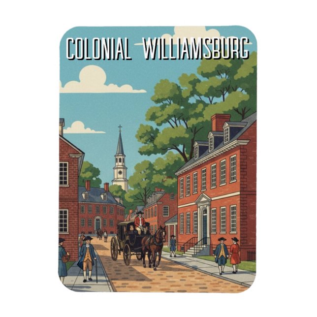 Íman Colonial Williamsburg Virginia Travel (Vertical)