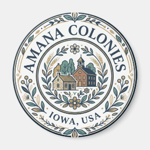 Íman Colônias Amana Iowa