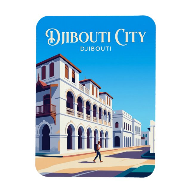 Íman Coloque Menelik Djibuti (Vertical)
