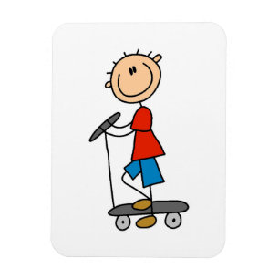 Íman Coloque o Figura no Patinete