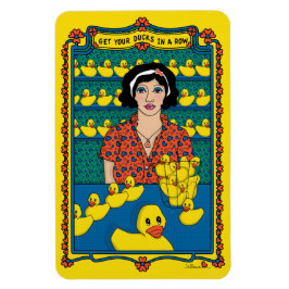 Íman Coloque Seus Patos Em Um Magneto De Refrigerador R