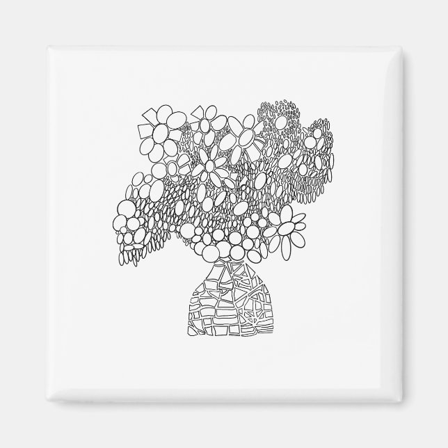 ÍMAN COLOR ME DAISMS BUQUÊ (Frente)