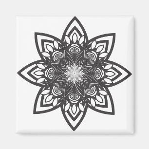 Íman Coloração adulta: Ímã da mandala