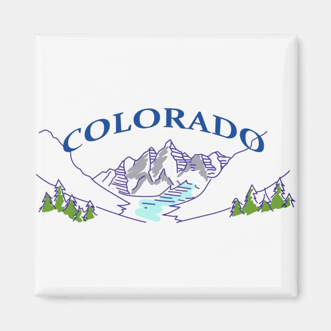Íman Colorado (Frente)