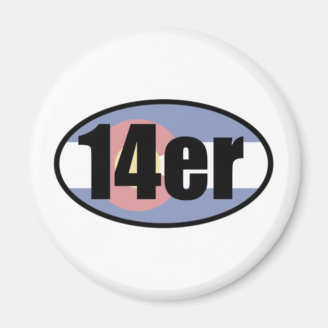 Íman Colorado 14ers (Frente)