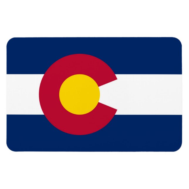Íman Colorado Flag (Horizontal)