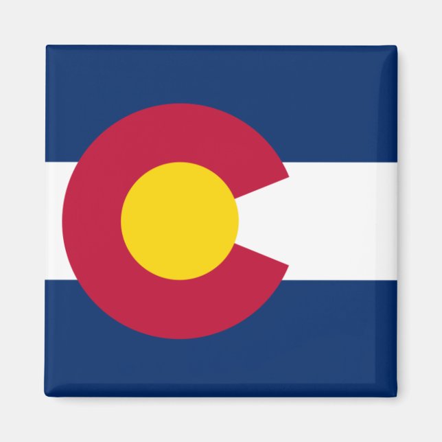 Íman Colorado Flag (Frente)