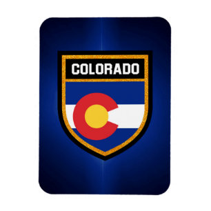 Íman Colorado Flag