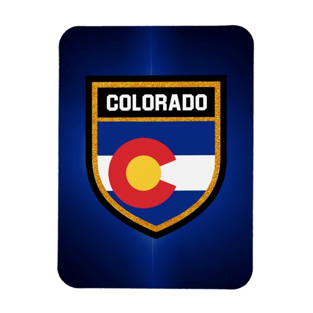 Íman Colorado Flag (Vertical)