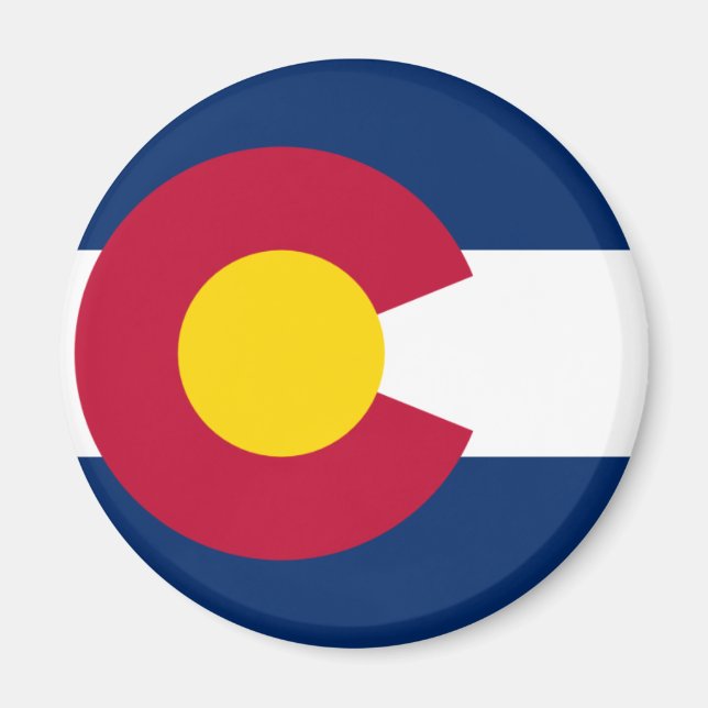 Íman Colorado Flag (Frente)