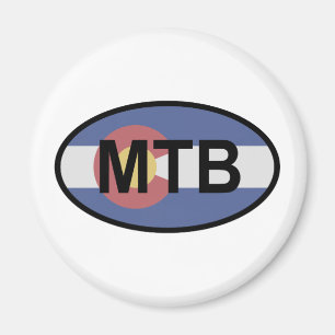 Íman Colorado Flag Mountain Bike