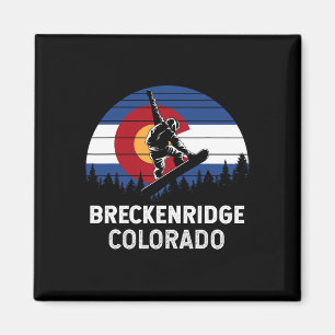 Íman Colorado Snowboard Gifs E Shirts Breckenridg