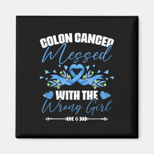 Íman Colorectal de Sobrevivência de Cancer de Fita Azul