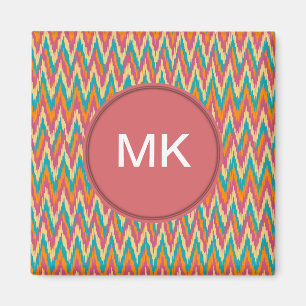 Íman Colores de Especiarias de Design do iKat Zigzag