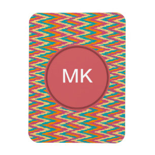 Íman Colores de Especiarias de Design do iKat Zigzag