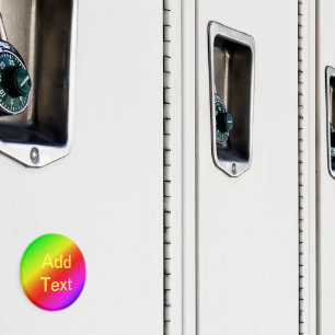 Íman Colorful Rainbow Gradient Diagonal Blend