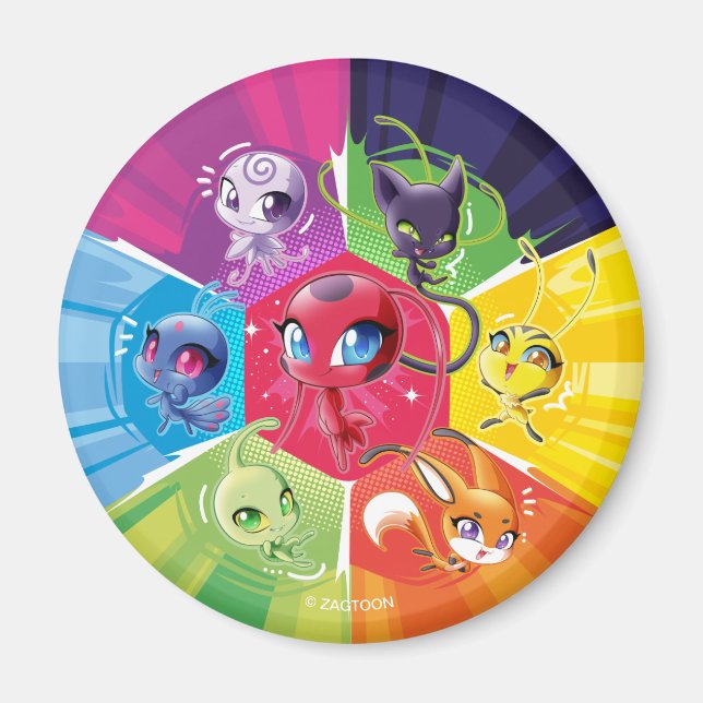 Íman Colorida Kwamis (Frente)