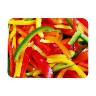 Íman colorido de fatias de pimenta